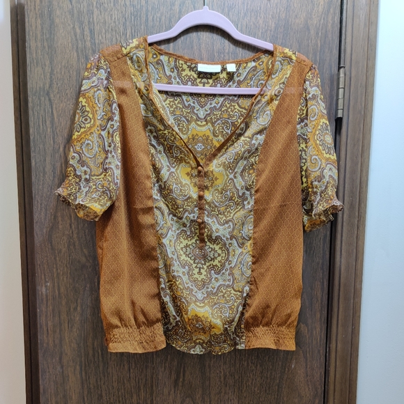 Sheer Boho top - Picture 1 of 3